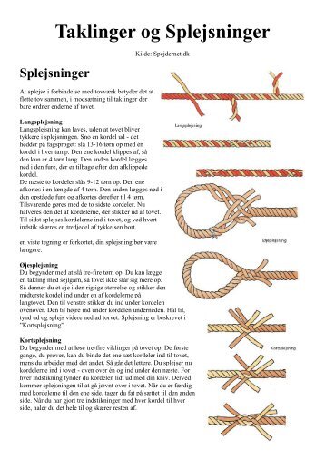 Taklinger og Splejsninger.pdf - 1. Søborg Gruppe