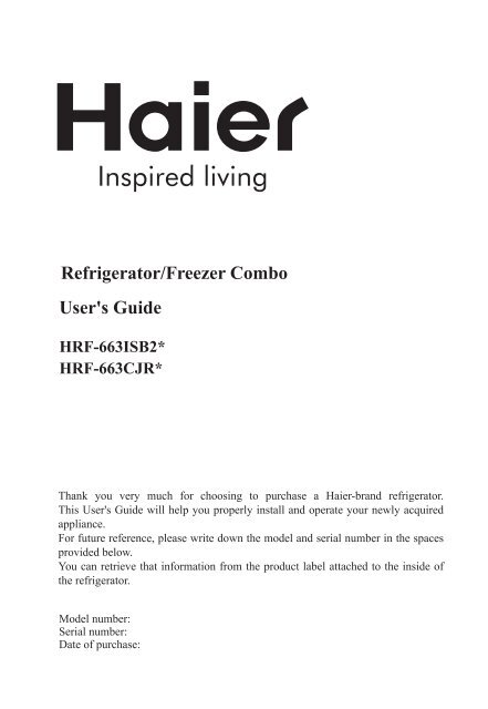 Refrigerator compartment - Haier