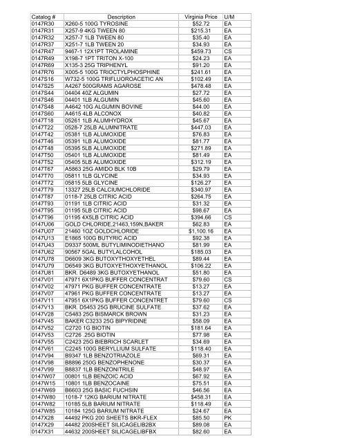 Thomas Exception List submittal 1755401-70 - Commonwealth of ...