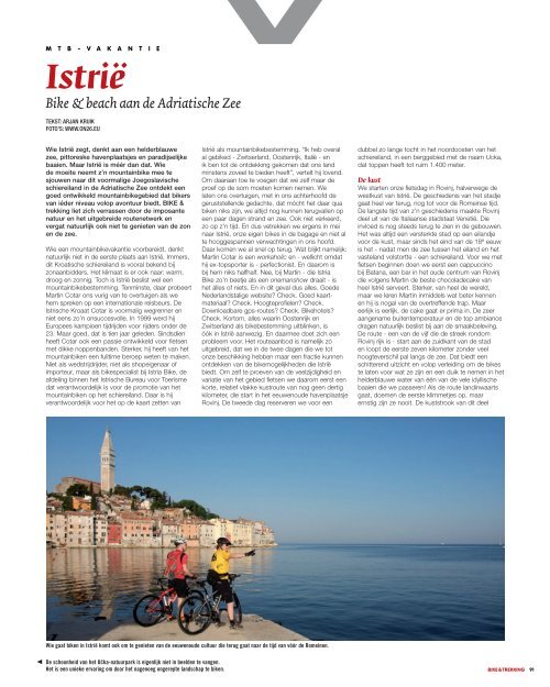Istrië Bike & beach aan de Adriatische Zee - SiteSpirit