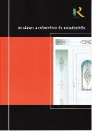 Rurik bejárati ajtóbetétek és kiegészítők - Frey Kft.