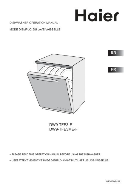 How to fill rinse aid - Haier