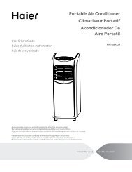 Portable Air Conditioner Climatiseur Portatif Acondicionador ... - Haier