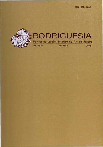 RODRIGUESIA - Fundação Biblioteca Nacional