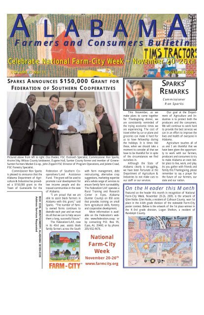 Farmers And Consumers Bulletin Alabama Department Of