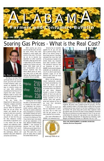Soaring Gas Prices - Alabama Department of Agriculture and ...