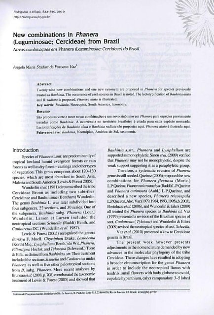 vol. 61, Supl. - Fundação Biblioteca Nacional