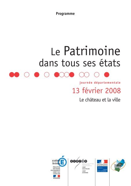 Le Patrimoine - CRDP Aquitaine