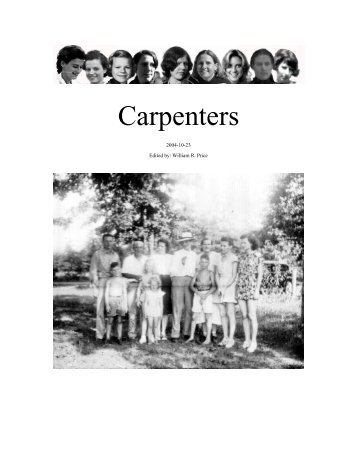 T. S. Carpenter Family Biography - Oktibbeha County, Mississippi ...