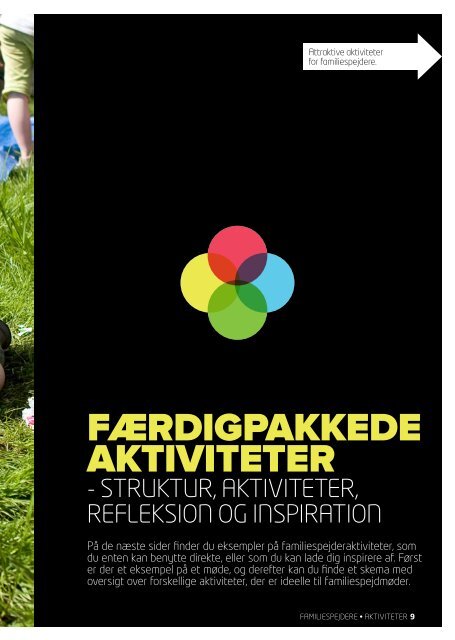 Attraktive aktiviteter for familiespejdere - Det Danske Spejderkorps