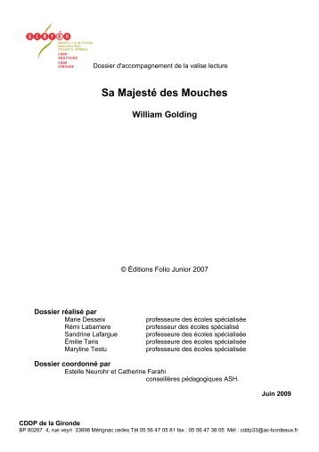 Sa Majesté des Mouches