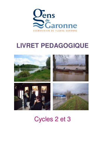LIVRET PEDAGOGIQUE Cycles 2 et 3 - CRDP Aquitaine