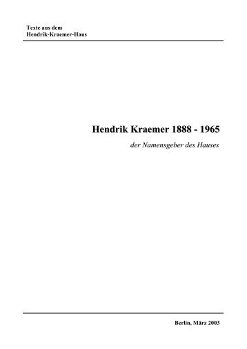 Download - Hendrik-Kraemer-Haus