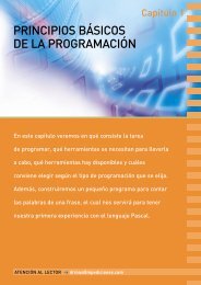 PRINCIPIOS BÁSICOS DE LA PROGRAMACIÓN - RedUSERS