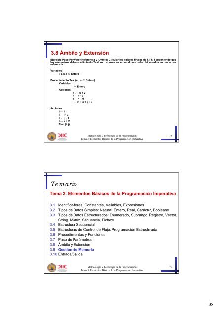 Tema 3 - OCW