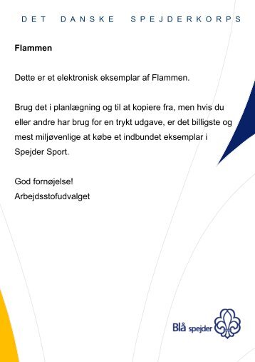 Flammen - Det Danske Spejderkorps