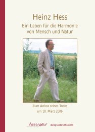 Download (pdf-Datei, 1,3 mb) - Hessnatur - Hess Natur