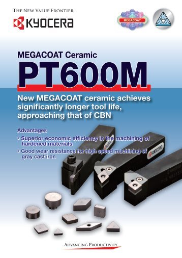 PT600M MEGACOAT Ceramic - Kyocera