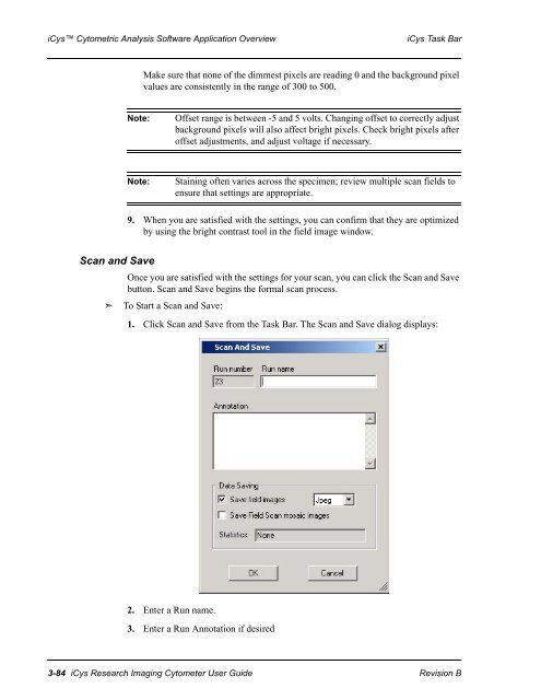 iCys User Guide