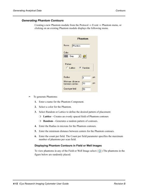 iCys User Guide