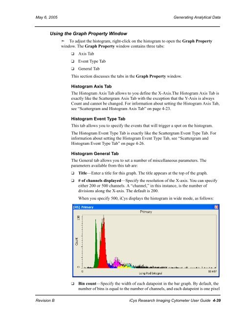 iCys User Guide