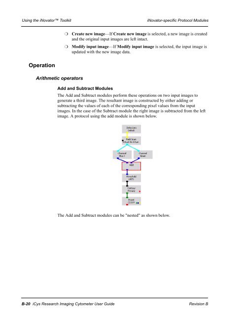 iCys User Guide