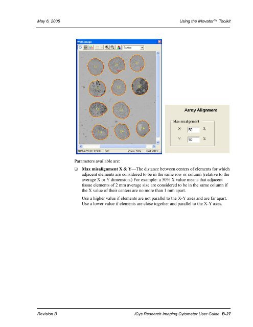 iCys User Guide