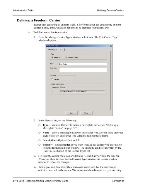 iCys User Guide