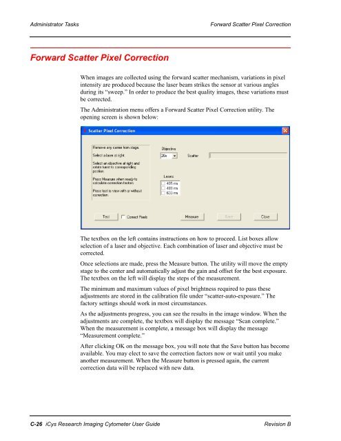 iCys User Guide