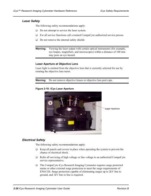 iCys User Guide