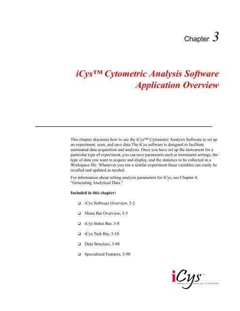 iCys User Guide