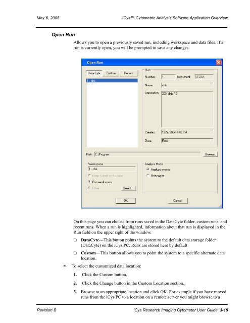 iCys User Guide