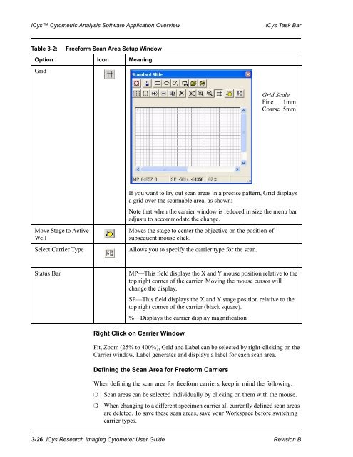 iCys User Guide