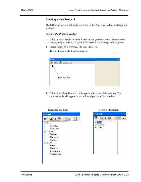 iCys User Guide