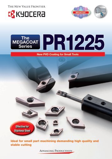 The MEGACOAT Series PR1225 - Kyocera