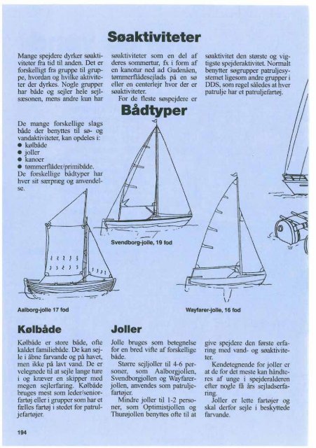 Spejderlex 12 Sø- og vandaktiviteter - Det Danske Spejderkorps