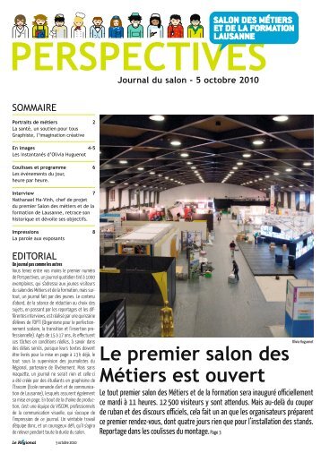 Le premier salon des Métiers est ouvert