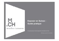 Exposer en Suisse : Guide pratique