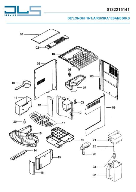 DE'LONGHI “INT/A/RU/SKA” ESAM3500.S