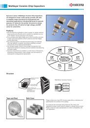 CF Series - Kyocera