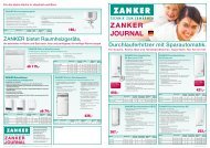 ZANKER JOURNAL - Zanker-Haustechnik. Ihr Spezialist für ...