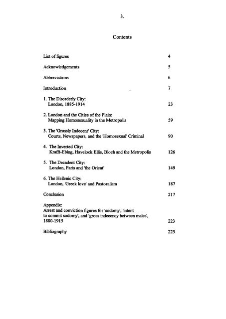 The Inverted City London and the Constitution of Homosexuality ...