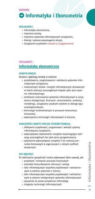 Informator dla kandydatów 2011/2012