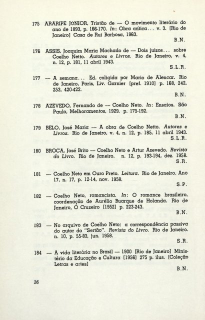 coelho neto - Fundação Biblioteca Nacional