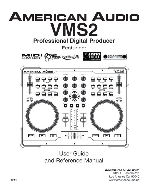 VMS2 User Manual - American Audio