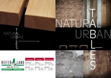 NATUR LA T URBAN L E S - Kieferland