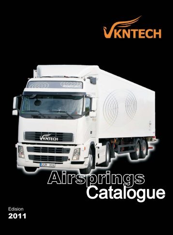 VKNTECH air spring Catalogue 2011