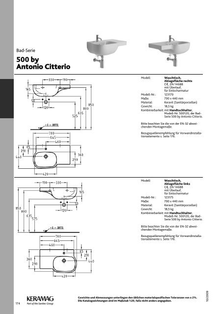 500 by Antonio Citterio - Raum für klare Formen.