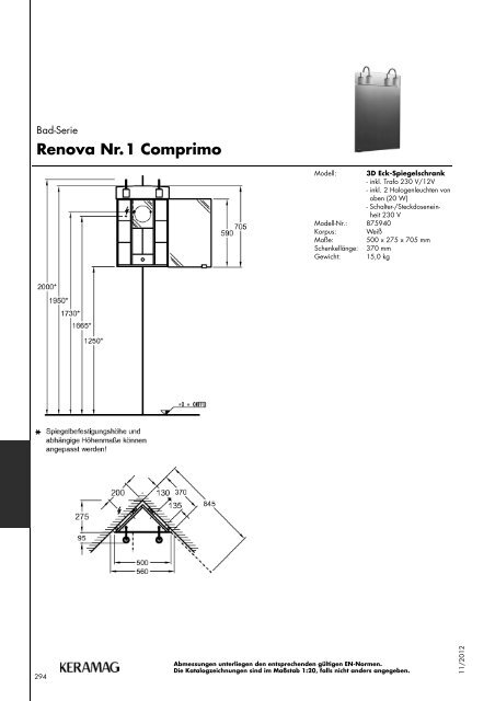 Renova Nr.1 Comprimo - Stand: 11.2012