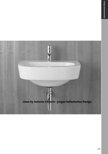 Lineo by Antonio Citterio - junges italienisches Design.